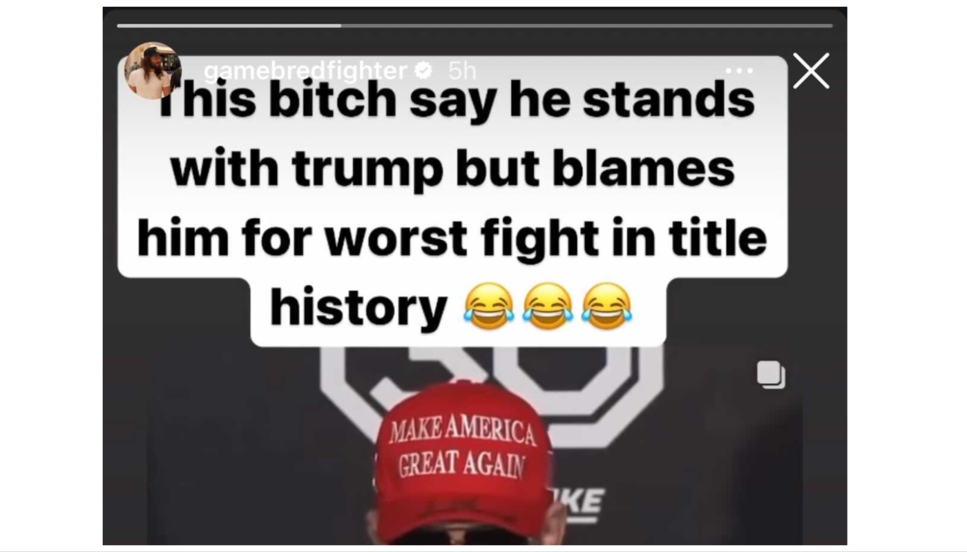 Jorge Masvidal réagit à la défaite de Colby Covington à l'UFC 296