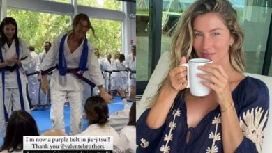 Brazilian Supermodel Gisele Bündchen Promoted To BJJ Purple Belt