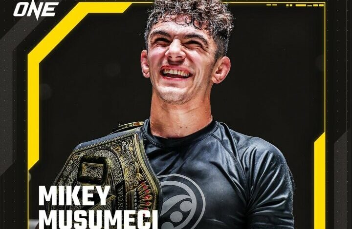 Mikey Musumeci Awarded “Best Submission Grappler Of 2023” Title By ONE Championship