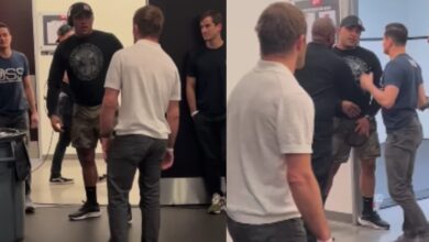 Yuri Simoes Gets into Heated Altercation with AJ Agazarm at UFC Fight Pass Invitational