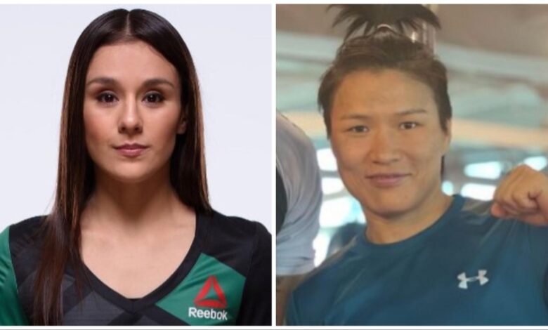 Alexa Grasso and Zhang Weili