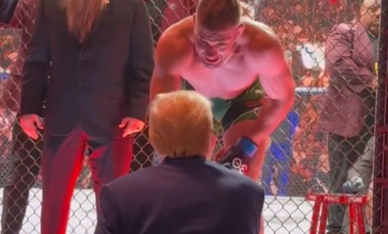 Dricus du Plessis, Donald Trump