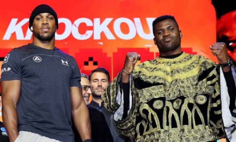 Anthony Joshua, Francis Ngannou