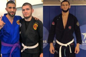 Ceintures blanches JJB Khabib & Khamzat