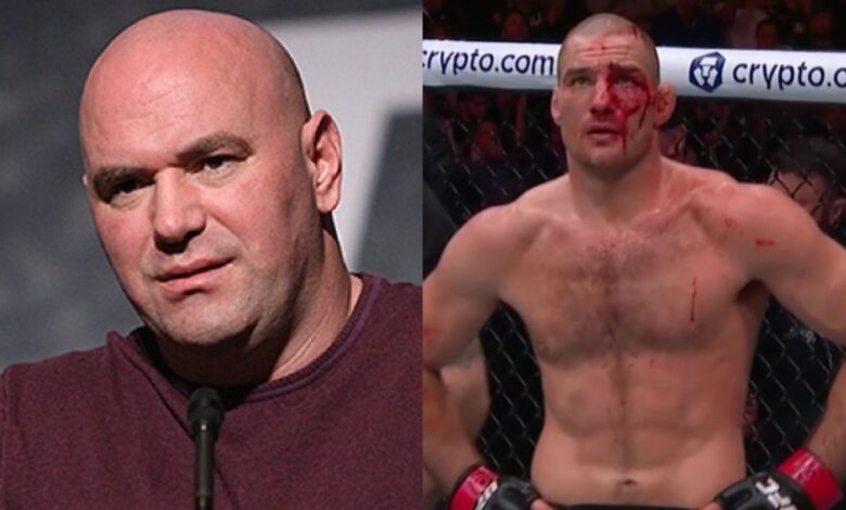 Dana White, Sean Strickland, UFC 297, UFC