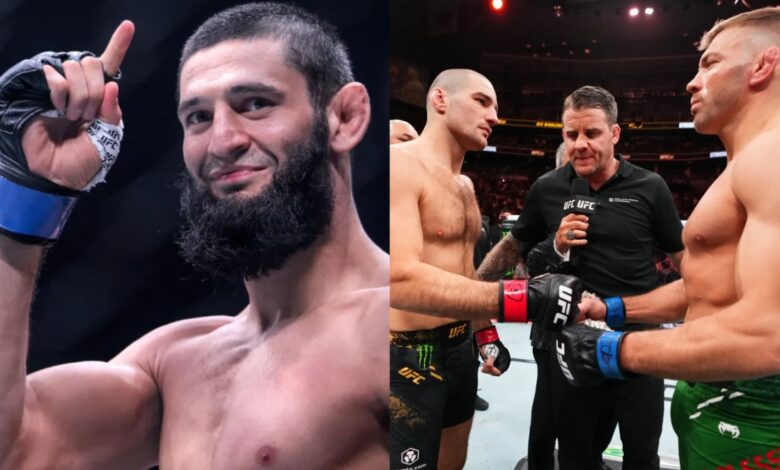 Khamzat Chimaev, Dricus Du Plessis, Sean Strickland