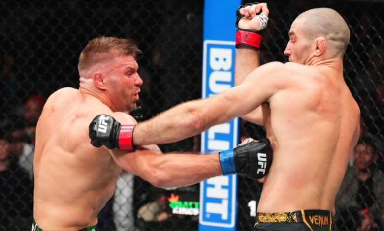 Dricus Du Plessis and Sean Strickland UFC 297