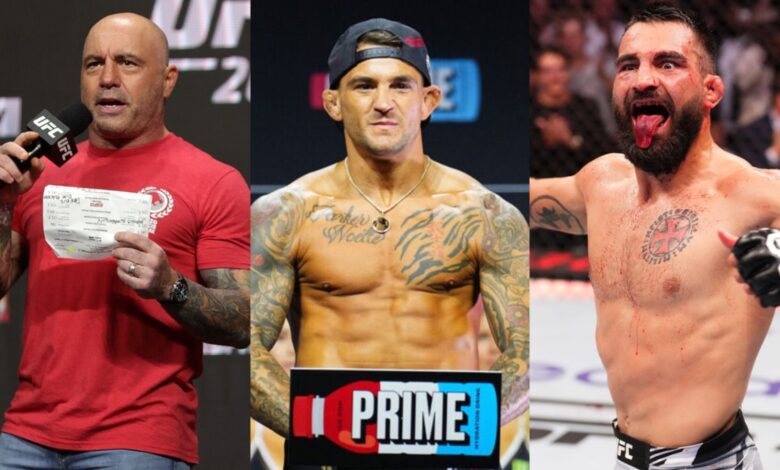 Joe Rogan, Dustin Poirier, Benoit Saint-Denis