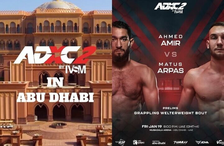 ADXC 2: Ahmed Amir And Matus Arpas Face Off In A Prelims Card Grappling Bout