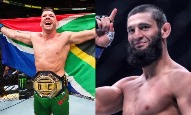 Dricus Du Plessis Khamzat Chimaev