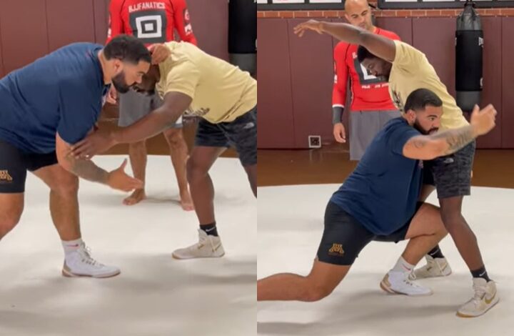 Gable Steveson Teaches A Super Simple Double Leg Setup