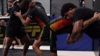 [WATCH]: Gilbert Burns & Roberto Jimenez Train Jiu-Jitsu Together