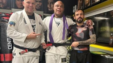 MMA Legend Gilbert Yvel Gets Promoted From BJJ Purple Belt To Black Belt