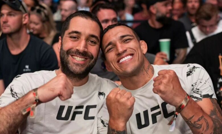 Diego Lima and Charles Oliveira