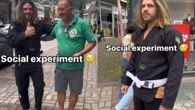 BJJ Guy Performs Funny & Viral Social Experiment: “White Belts Are People Too”