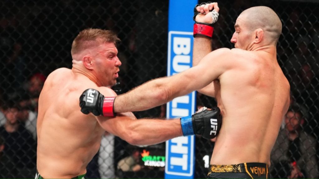 Dricus Du Plessis et Sean Strickland UFC 297
