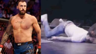(Video) UFC’s Paul Craig Face Plants Into Stage after Backflip Fail