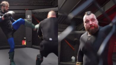 [WATCH] Eddie Hall, World’s Strongest Man, Gets Dropped By Headkick In MMA Sparring