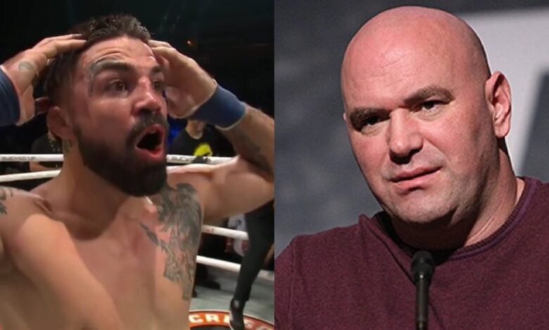 Mike Perry, Dana White, UFC