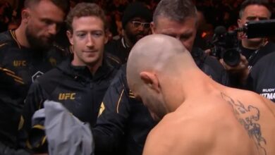 [WATCH] Mark Zuckerberg’s Awkward Appearance At UFC 298