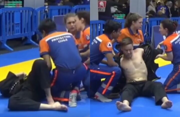 [WATCH] Medical Staff Slow To Help Injured IBJJF Competitor – But For Good Reason