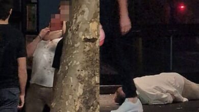 [WATCH] Horrifying Moment Man Gets Choked Out Unconscious In A Street Brawl With An RNC