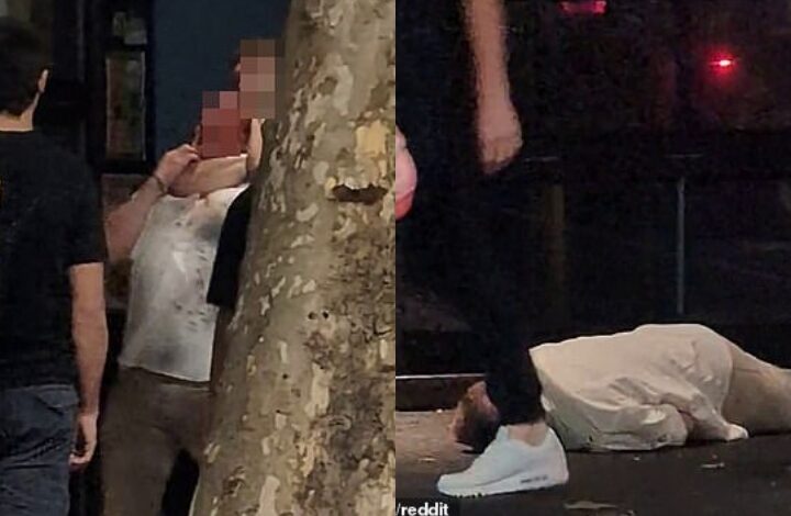 [WATCH] Horrifying Moment Man Gets Choked Out Unconscious In A Street Brawl With An RNC