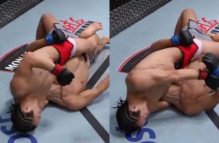 [WATCH] Japanese MMA Fighter Attempts An Ultra-Rare Executioner Submission