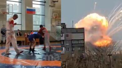 [WATCH] Grenade Launcher Explodes During A Sambo Tournament In Ukraine