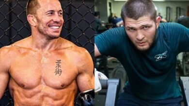 GSP Details The Strategy He Would’ve Used Against Khabib: “More In The Middle”