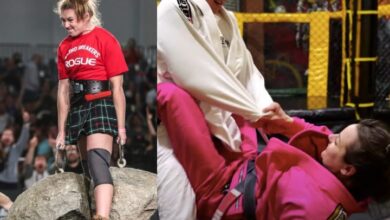 Europe’s Strongest Woman Rolls with Female BJJ Black Belt