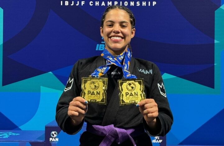 Andre Galvao’s Daughter – Sarah Galvao – Wins IBJJF Pan Championship 2024 Purple Belt Double Gold