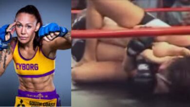 Cris Cyborg’s First MMA Loss Was To Rare Double Knee Bar Submission