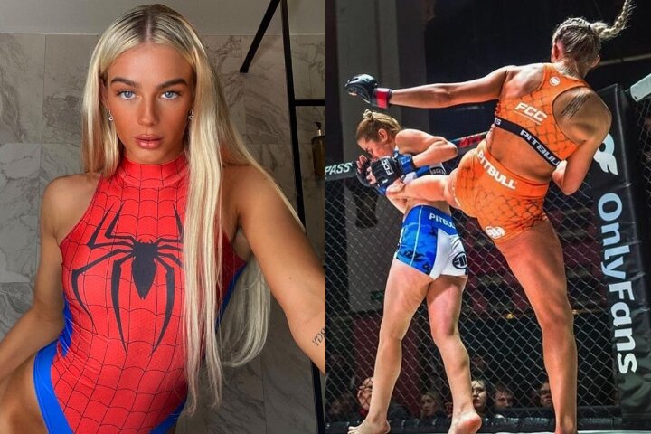 Le modèle OnlyFans, Sammy-Jo Luxton, établit un record de 2-0 en MMA