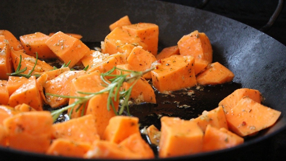 Consommation de patate douce pour les combattants