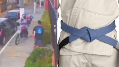 CCTV: Thieves Back Off When They Notice Their Intended Victim’s BJJ Gi & Blue Belt
