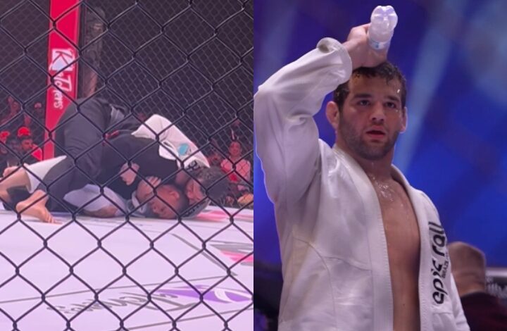 Rayron Gracie Submits BJJ World Champion Fellipe Andrew