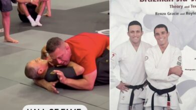 Renzo Gracie Shows Secret Choke On Royler Gracie