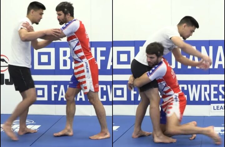 “The Schoolyard Shove” – Great Way To Set Up Takedowns