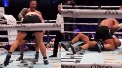 [WATCH] MMA Fighter DQ’d From Boxing Match – After Takedown & Brutal Ground-And-Pound