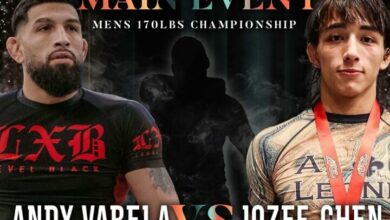 Main Character Jiu-Jitsu 4: Jozef Chen vs Andy Varela Match Announced