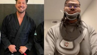 Watch: Brendan Schaub Injures his Employee Applying a Guillotine