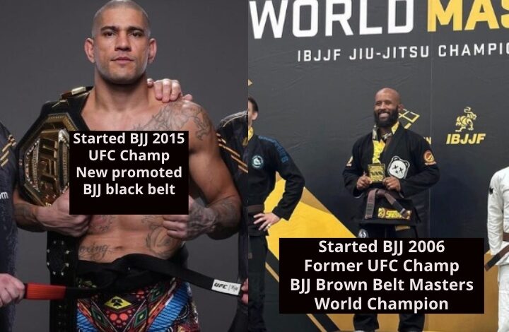 How Much Sense Does Alex Pereira’s BJJ Black Belt Promotion Make?