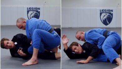 Keenan Cornelius Shows His Late Guard Recovery Trick (Against Knee Cut Pass)