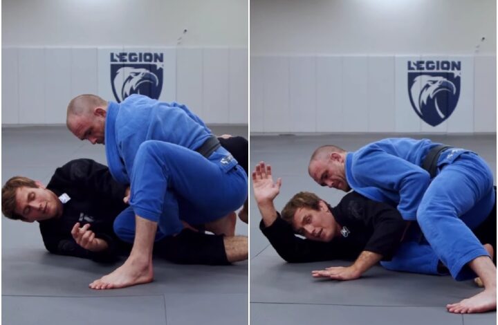 Keenan Cornelius Shows His Late Guard Recovery Trick (Against Knee Cut Pass)
