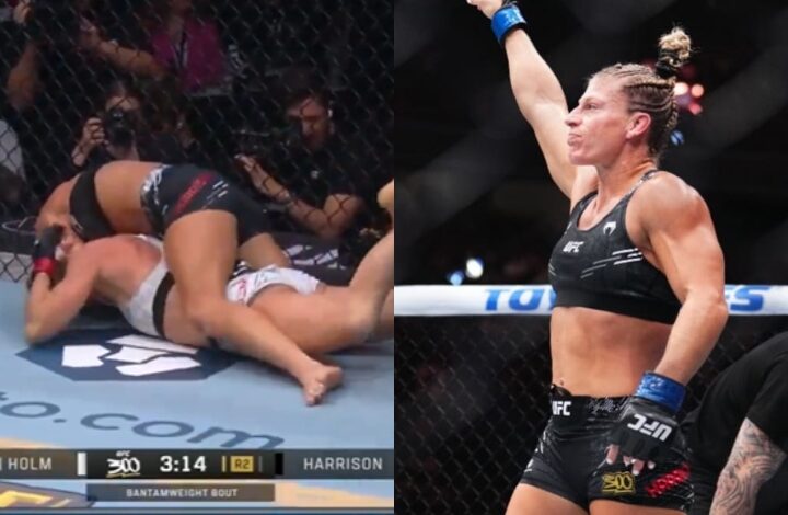 [WATCH] Kayla Harrison Mauls & Submits Holly Holm With RNC