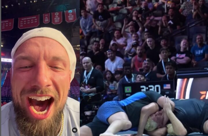 Craig Jones Reacts to Nicholas Meregali Being Submitted by a Purple Belt at ADCC 2024