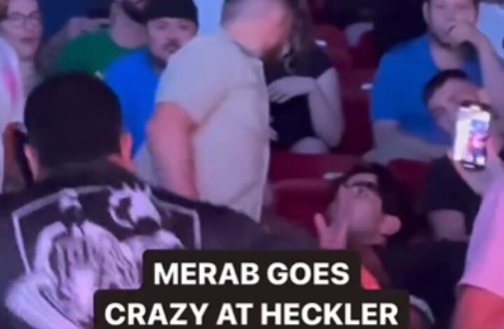 [WATCH] Merab Dvalishvili Confronts Fan At CJI