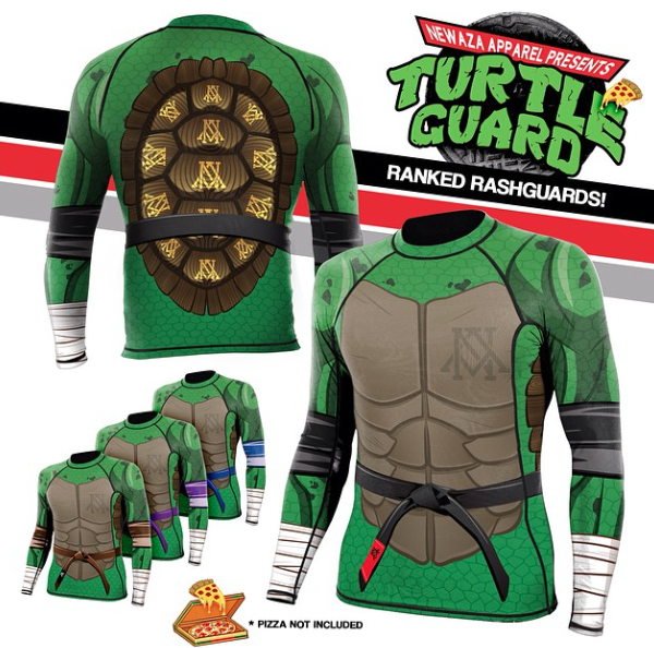 Newaza Apparel - Rashguard Tortue Ninja