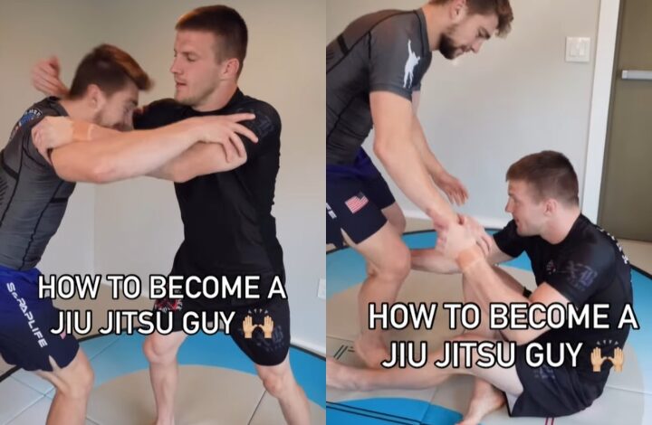 3x NCAA Champion Pokes Fun At BJJ Practitioners: “When You’re Tired, Just Sit Down”